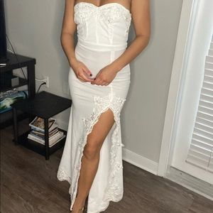 White dress